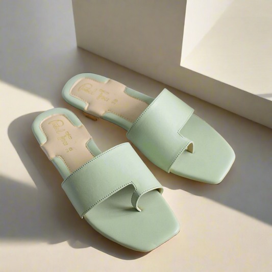 Tutti Fruity Slides - Mint Green