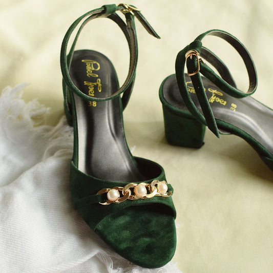 Fairy Lights Sandal - Green