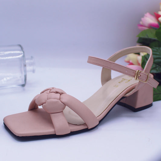 Pillow Knot Sandal - Pink